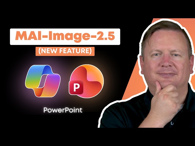 Using the New MAI Image Model Inside Copilot in PowerPoint!