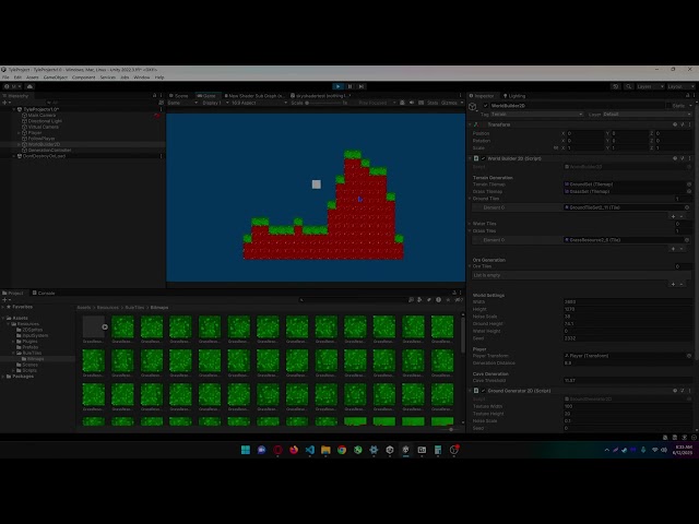 dev log thingy I guess Unity stuff
