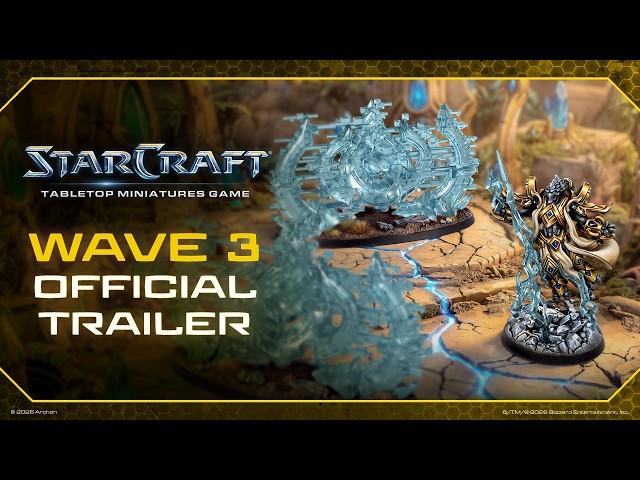 StarCraft Tabletop Miniatures Game — Wave 3 Official Trailer