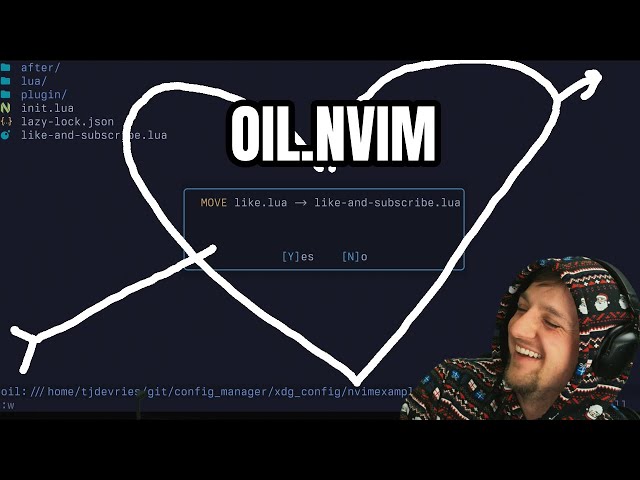 FILETREES ARE BAD BUT OIL NVIM IS GOOD