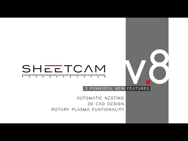 Introducing SheetCAM 8.0 - New Features!