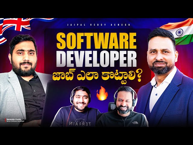 How to get software developer job in the UK? A Masterclass | Full-Stack | DevOps | Telugu