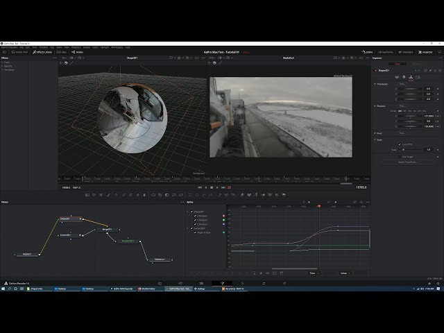 Reframing GoPro MAX 360 Video - Davinci Resolve 16 (2019)