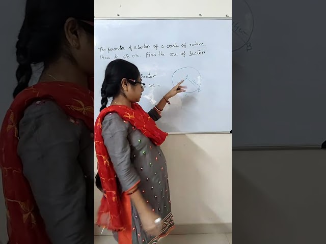 How to find out area of sector easily. #education # #maths #ncert #cbsc