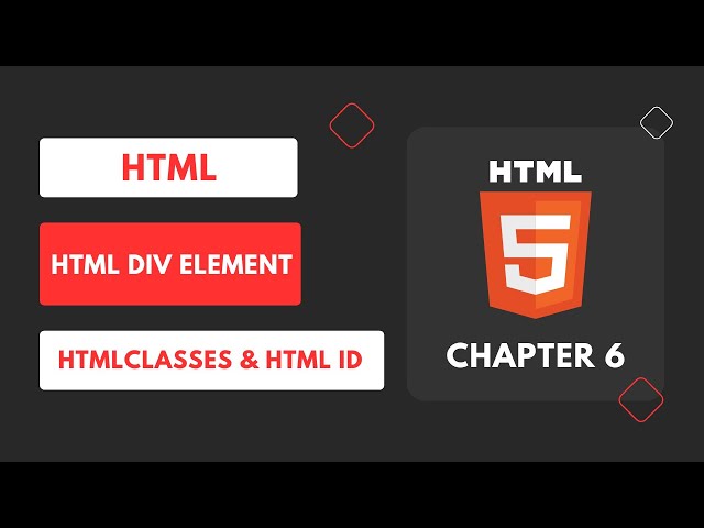 HTML Div | HTML Classes | HTML Id