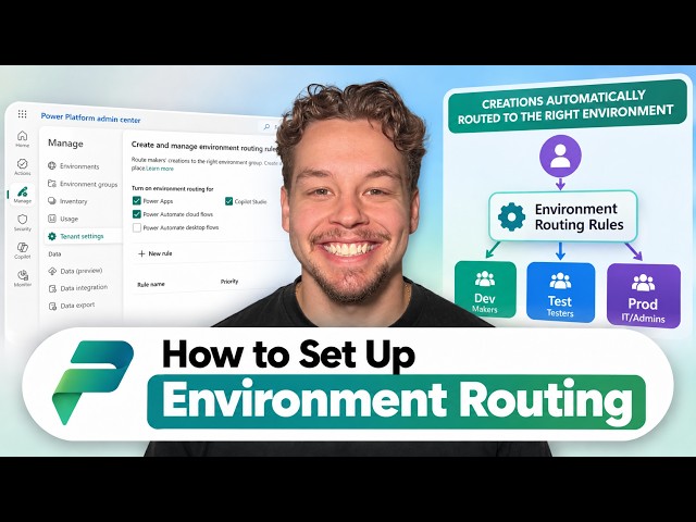 How to Setup Environment Routing (Power Platform)​