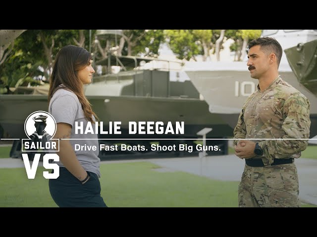 Drive Fast Boats. Shoot Big Guns. | Sailor VS
