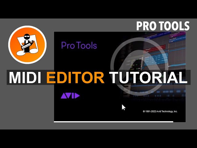 Pro Tools Midi Editor Tutorial (Grid mode)