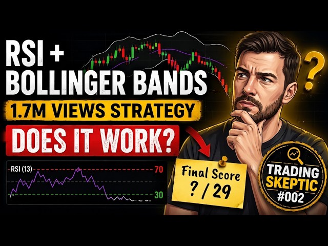 RSI + Bollinger Bands Strategy Tested on 5 Markets (Results Will Shock you)