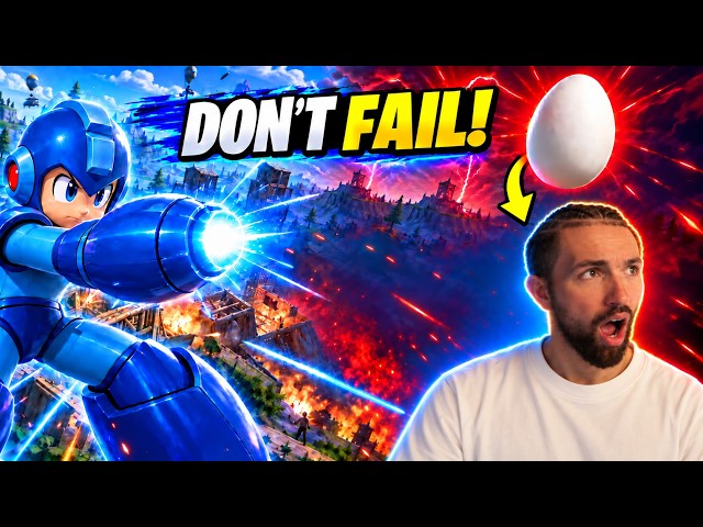 If I Lose the MEGA MAN Challenge, I Get EGGED 🥚
