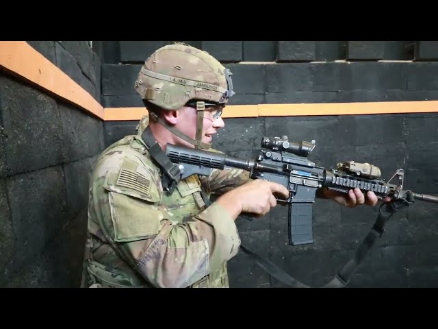 Inside Look at the Marne Marksmanship Program CQB Shoot House