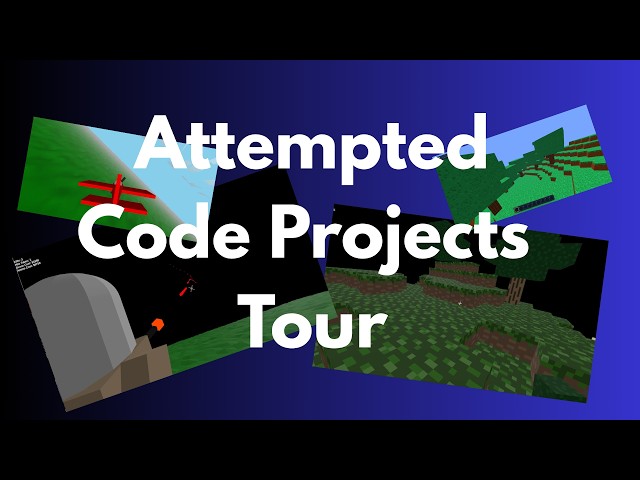 6 minutes of unfinished coding projects