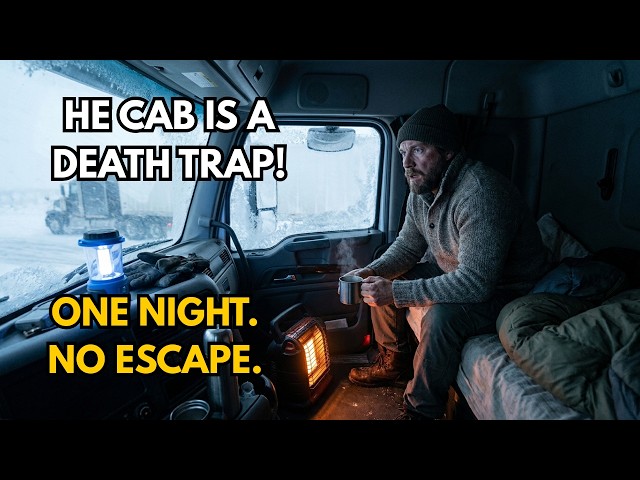 Inside an Alaska Sleeper Cab During a  50 F Night - Extreme Truck Life