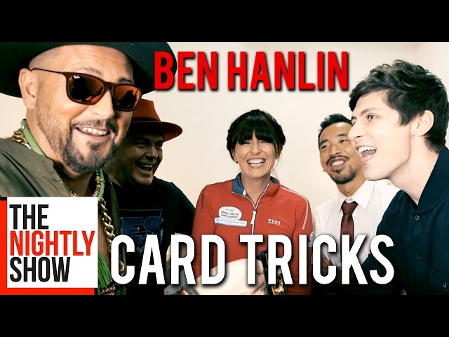 Ben Hanlin STUNS Davina McCall & The Cuban Brothers with Incredible Card Tricks