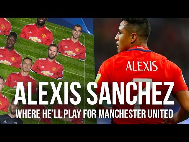 Alexis Sanchez: Where He Will Play For Manchester United | Tactical Scout Report
