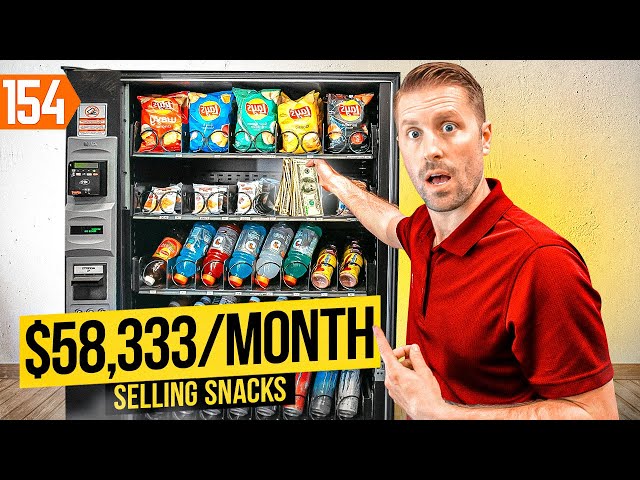 2-Day Workweek Earns $700K - Vending Machine Business