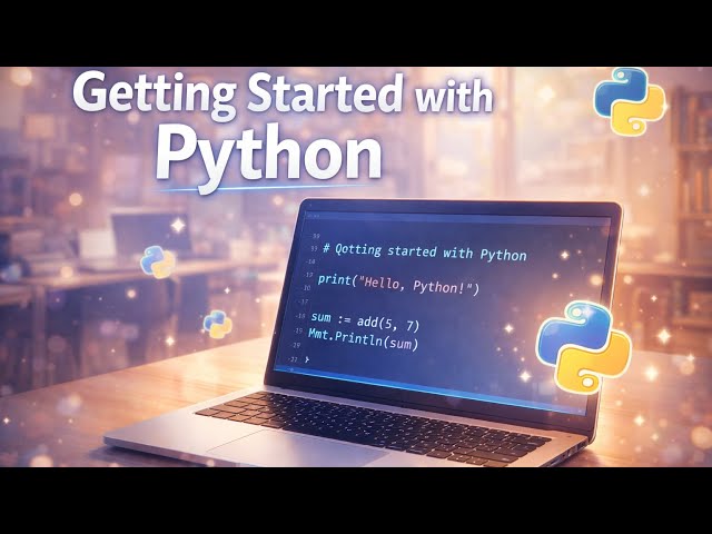 Get Started with Python Explained in English | Beginner Friendly Anime Style Tutorial