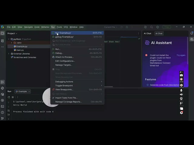 python for beginner 1 using Pycharm
