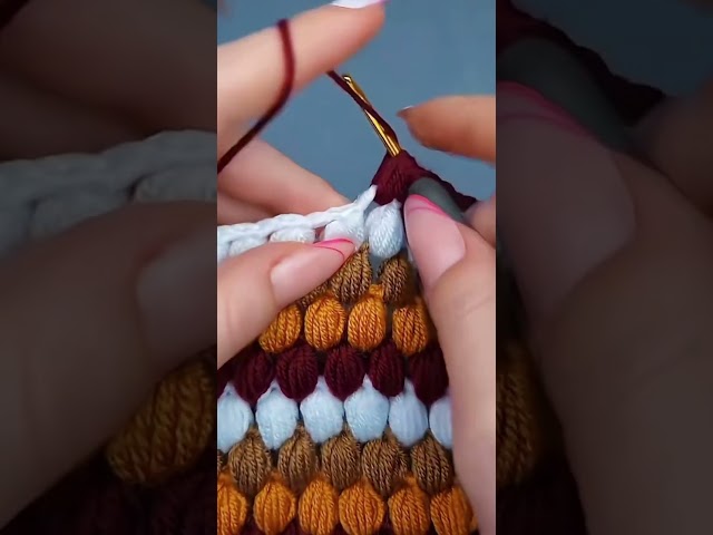 How to Crochet the [Puff Stitch]: Easy Tutorial for Beginners