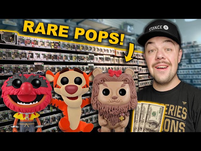 I Found a MASSIVE FUNKO POP WALL! (Tons of Rare Pops)