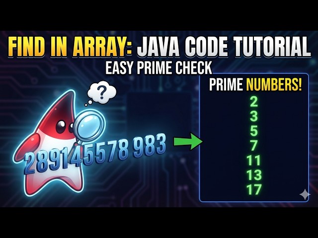 Java Array Interview Question: Find All Prime Numbers