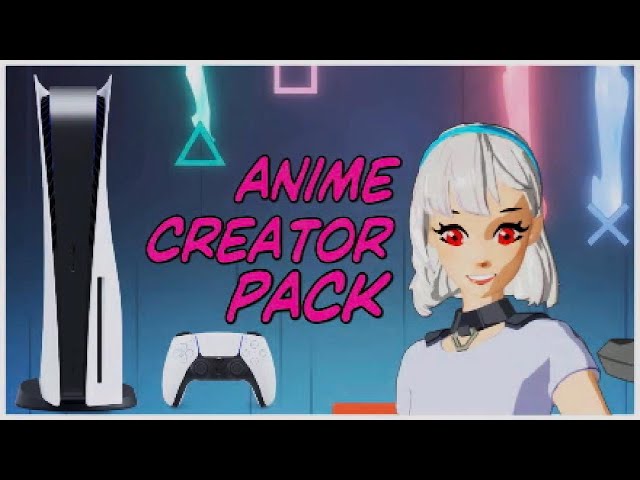 PS5 Sharefactory Studio Creator Pack - Anime