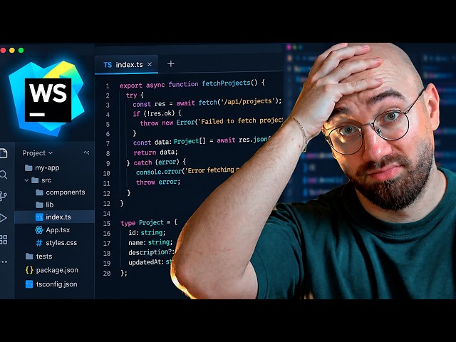 I went back to WebStorm after 7 years