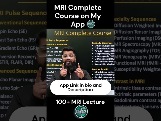 MRI Complete Course #radiology #radiological #mri