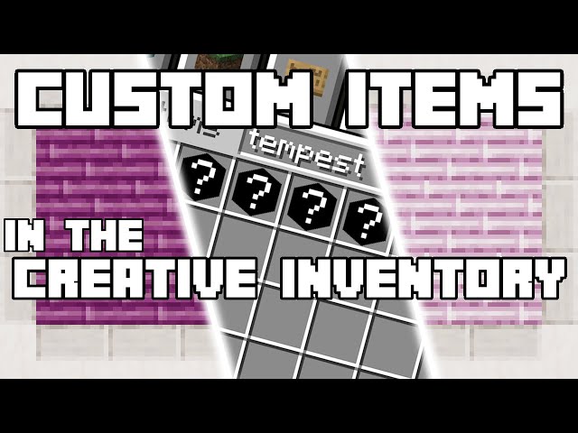 CUSTOM BLOCKS in the Creative Menu! (Vanilla) || Minecraft Datapack Devlog