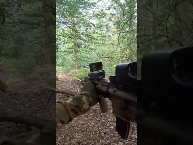 Chasing ghillies #airsoft #shorts