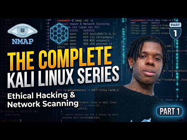 Kali Linux Nmap Tutorial #1: Network Scanning Practical Lab | Metasploitable 2