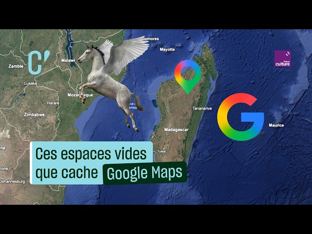 What lies behind the "blank" spaces on maps?