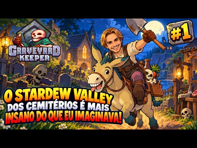 Graveyard Keeper: This Game is a Dark Stardew Valley with Graveyards and Corpses! [1]