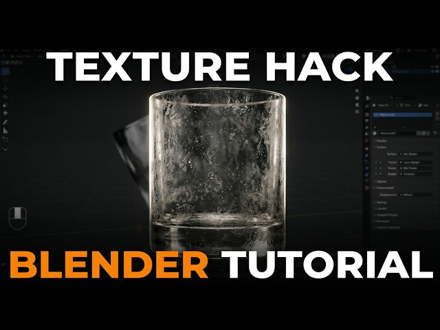 How to Create Dirty Glass Texture in Blender