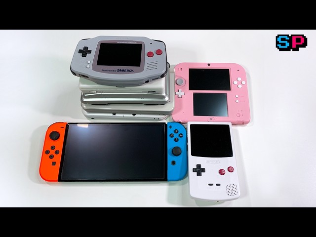 My Nintendo Handheld Game Consoles Collection 2025