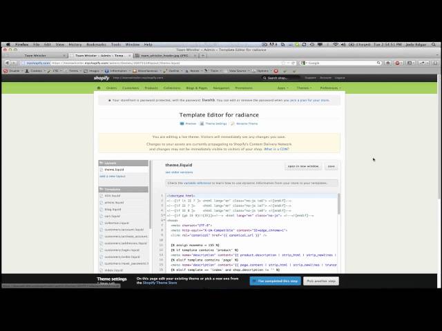 How to Add an Image to Shopify Header