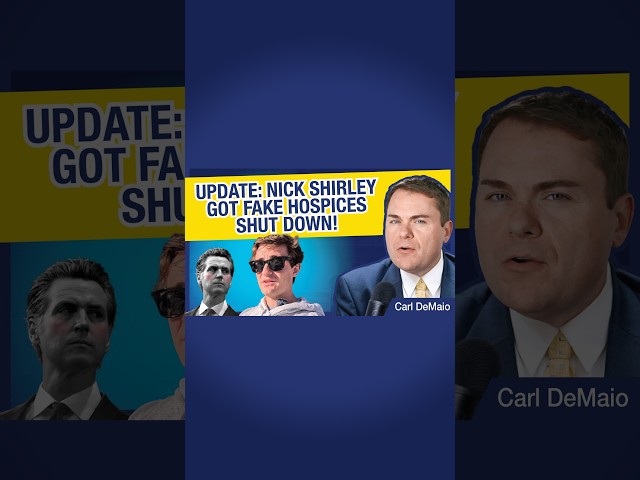 UPDATE: Nick Shirley Got Fake Hospices Shut Down!