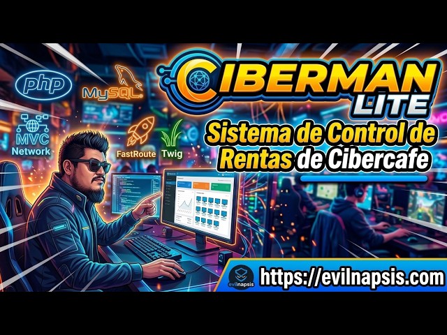 Sistema de Control de Cibercafé en PHP y MySQL Gratis | Ciberman Lite