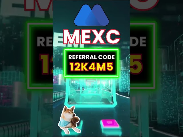 MEXC Referral Code 12K4M5: Unlock Maximum Sign Up Bonus in 2026! #shorts