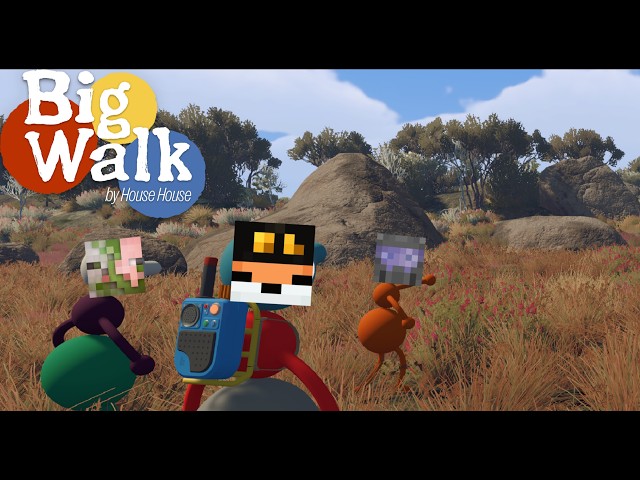 SOLVING THE MYSTERY! BIG WALK! With Xisuma, Fundy & Ely! New indie game, Big Walk #3 8/12/26