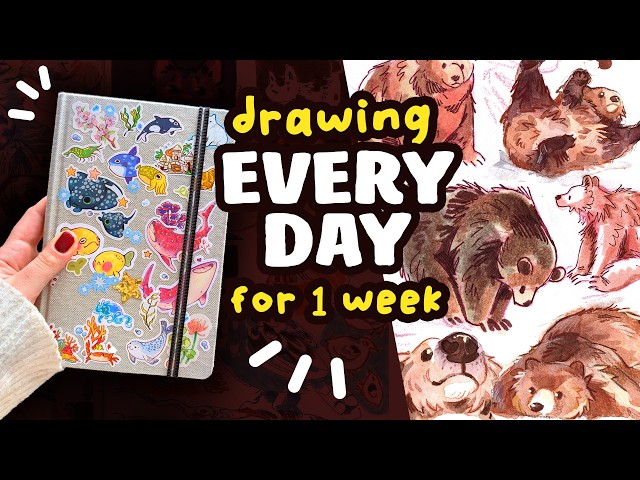 I drew every day for 7 days - here's what I learned