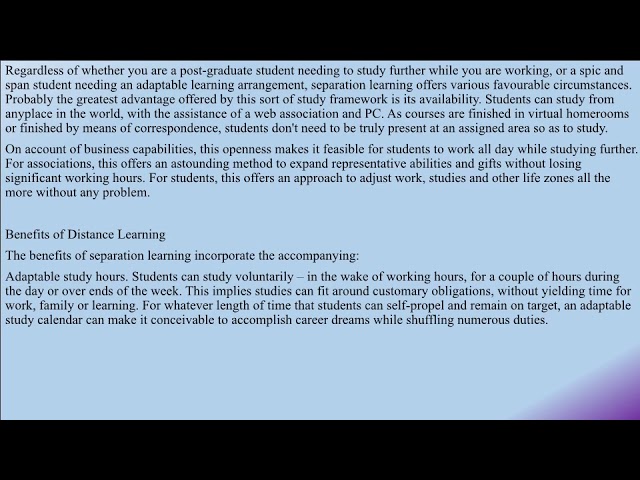 #Online_Learning       Benefits of Online Learning
