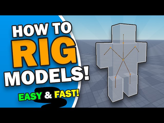 How to Rig in Roblox Studio!
