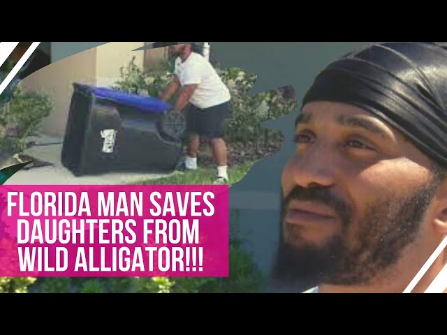 Florida Man Saves Daughters from Wild Alligator!!! | Fathers Provide Protection Daily [MUST SEE]