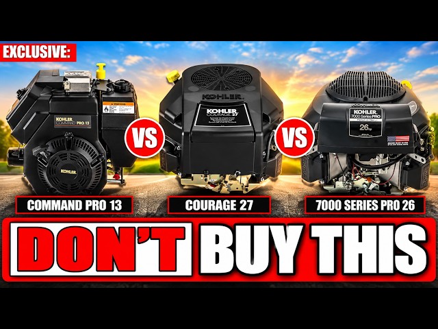 Kohler Command vs Courage vs 7000: The Brutal Truth After 5 Years