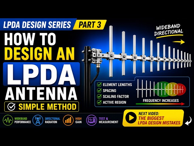 What Makes LPDA Antennas So Powerful? The Pattern Behind It