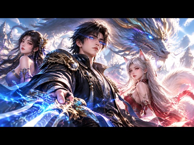 MULTISUB  【祖龍青蓮逆命錄】穿越後砸死魔龍，竟被九尾妖帝養大；十六歲覺醒雙生神級武魂，卻遭神殿追殺踏上逆天之路#動漫  #anime