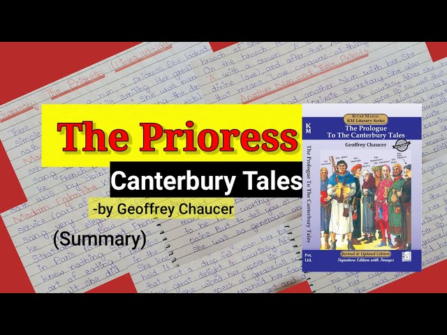 The Prioress | Character in Canterbury Tales