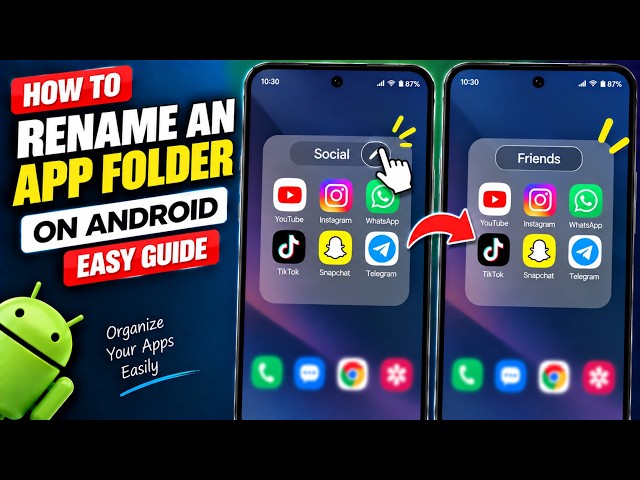 How to Rename an App Folder on Android | Easy Guide