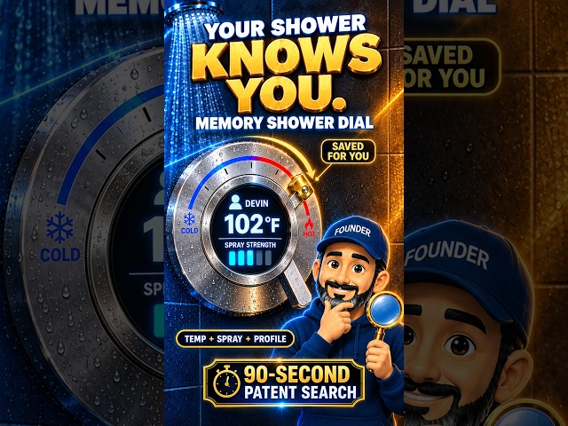 How to Check If Your Smart Bathroom Idea Is Stolen 💡 #smartbathroom #patentsearch #DIY